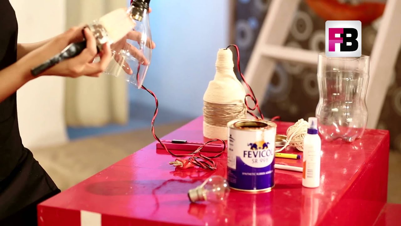 DIY Tutorials | How To Make Lamp From Plastic Bottle