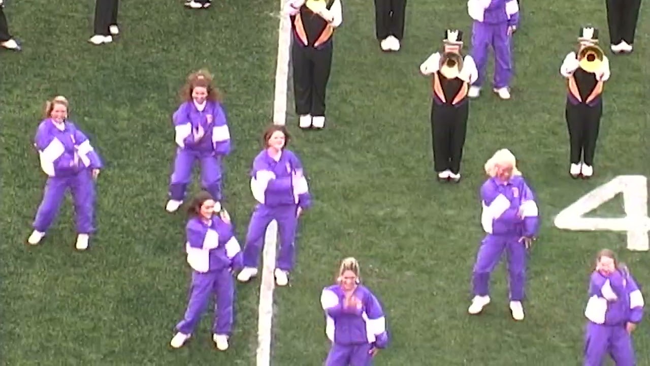 2001 University of North Alabama Pride of Dixie Marching Band Dec 8
