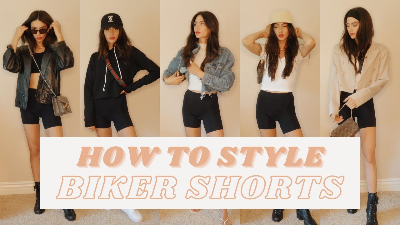 HOW TO STYLE BIKER SHORTS | EASY BIKER SHORTS OUTFITS
