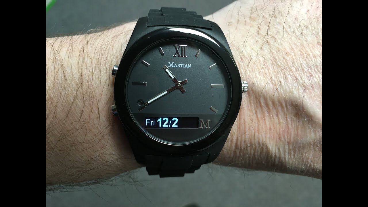 Martian Notifier Smartwatch
