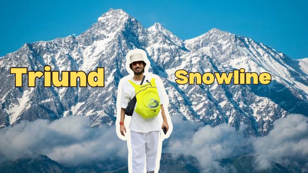 Triund to Snowline – The Hidden Trail Beyond the Crowd | snowline trek triund #mohittravelguru
