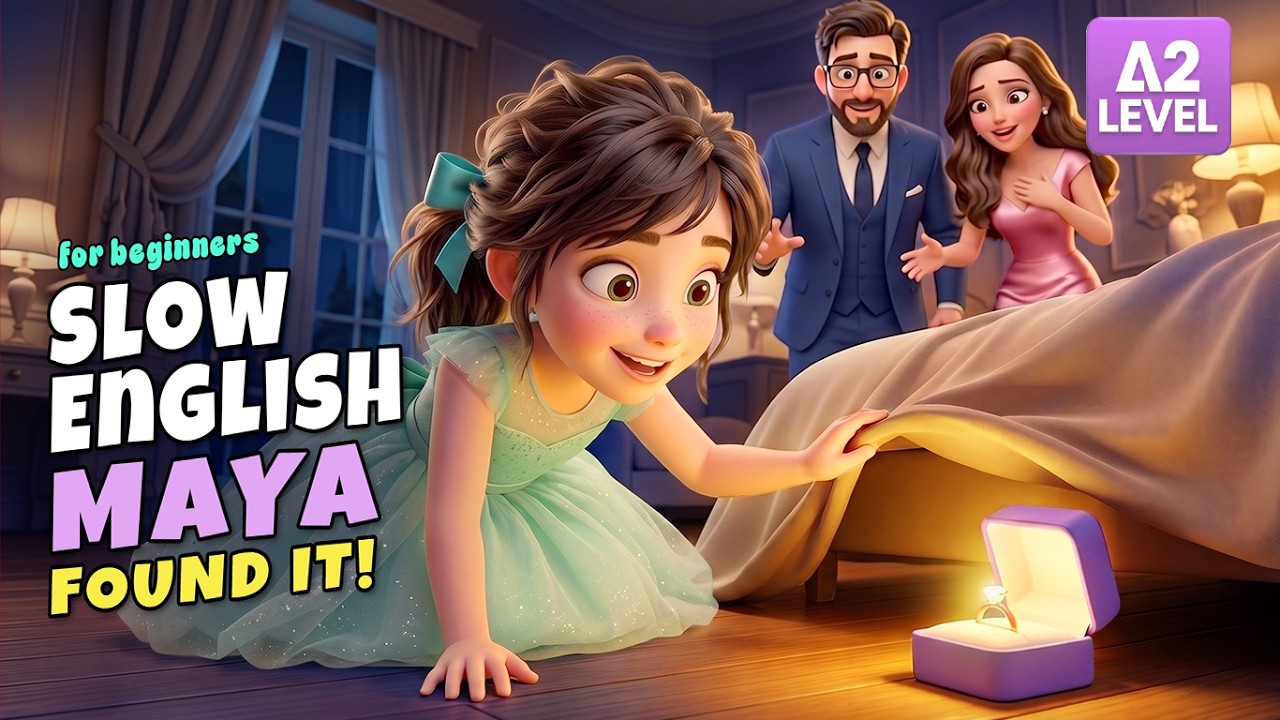 She Found the Ring Just in Time! | Slow English Listening Story (A2 Level)