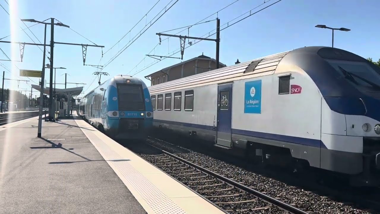 Journée à Ambérieu, partie 3 : AGC, Fret, Régiolis, régio2N, corail…