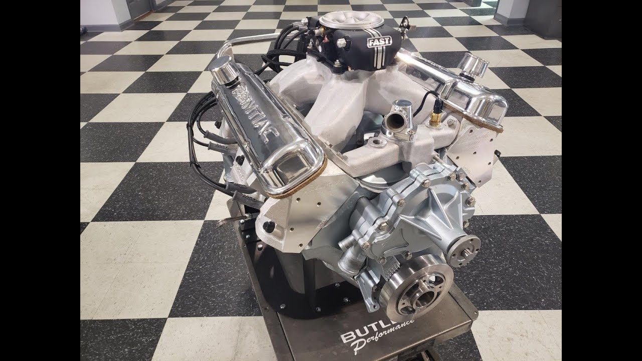 Butler Performance Pontiac 467 with EFI & running Pump Gas