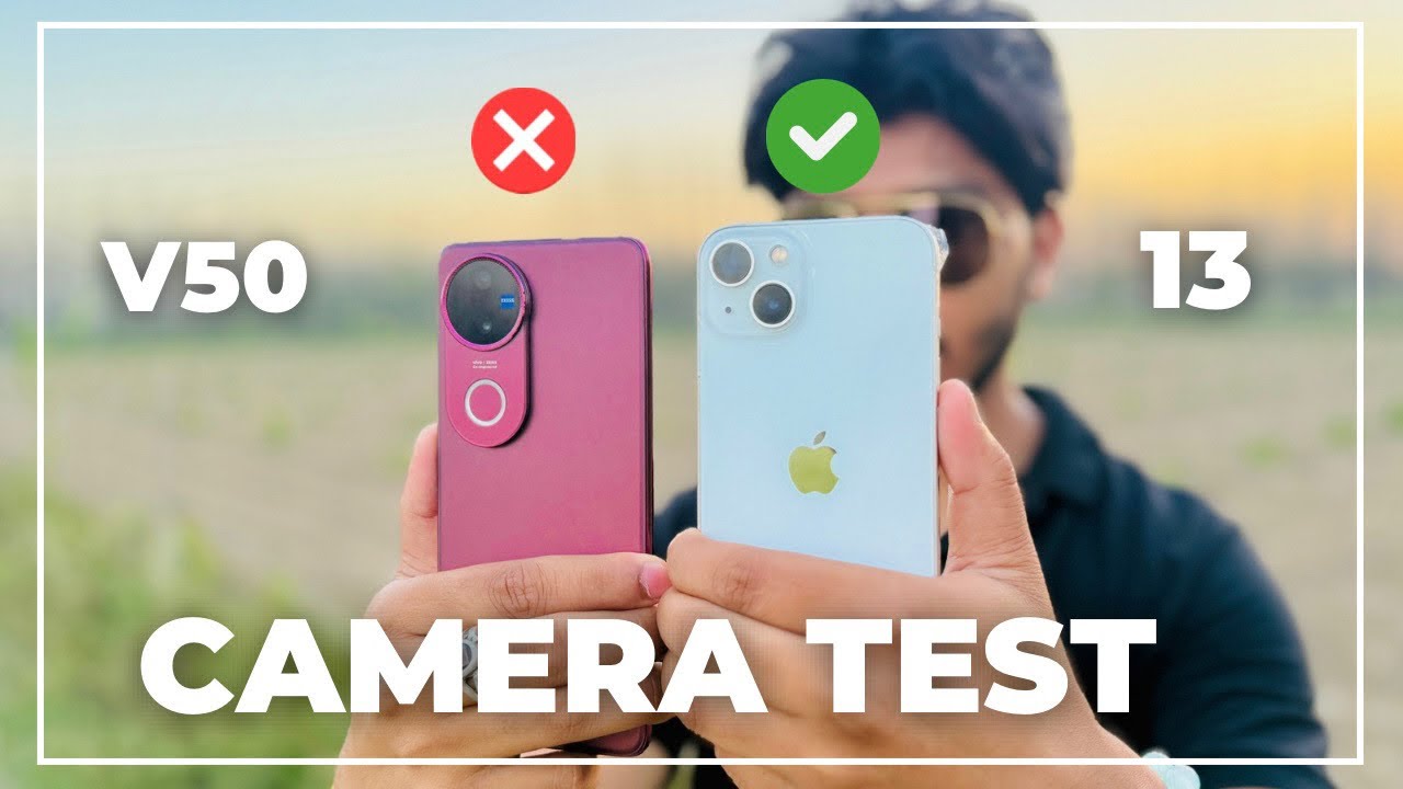 Vivo V50 vs iPhone 13 camera test 🔥 | devhr71