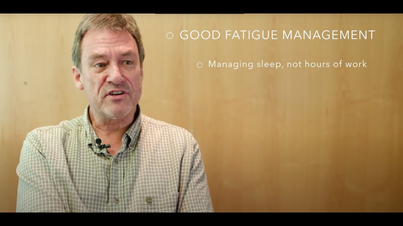 Профессор Дрю Доусон — Управление усталостью