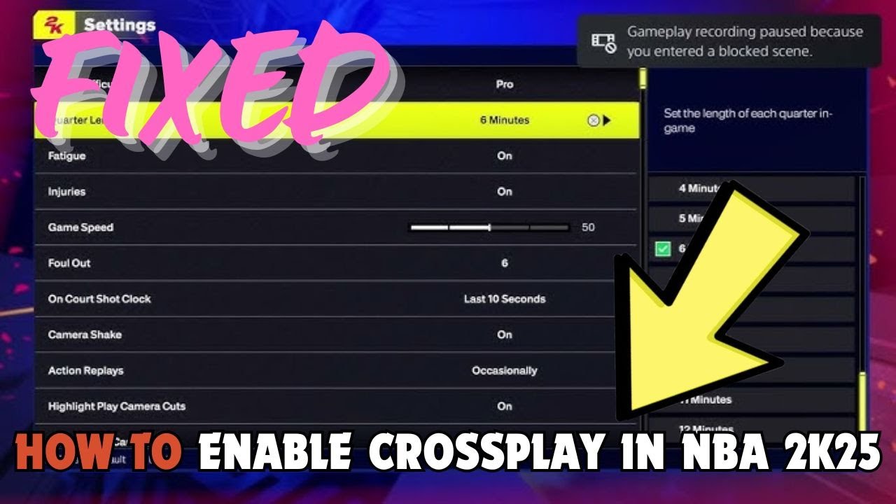 How To Enable Crossplay In NBA 2K25