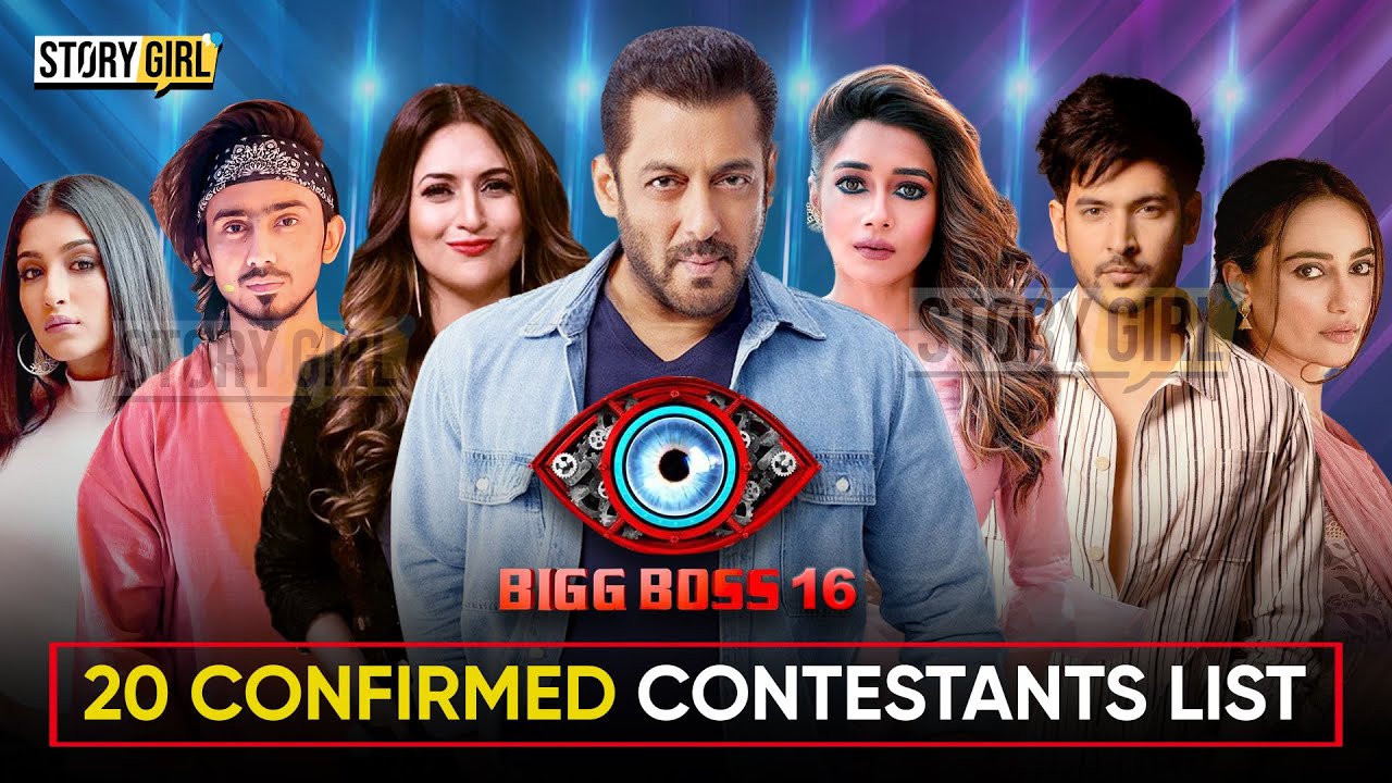 Bigg Boss 16 Contestants List | Bigg Boss 2022 | Salman Khan | BB16