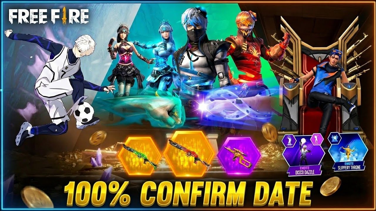Arctic blue bundle return confirm date free fire | Throne emote return | Free Fire upcoming event
