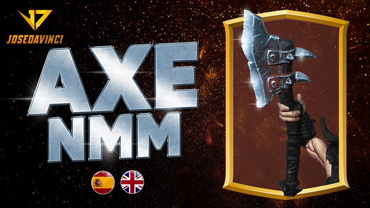How to paint axe (NMM) on miniatures 🤍 Cómo pintar hachas (NMM) en miniaturas 🤍