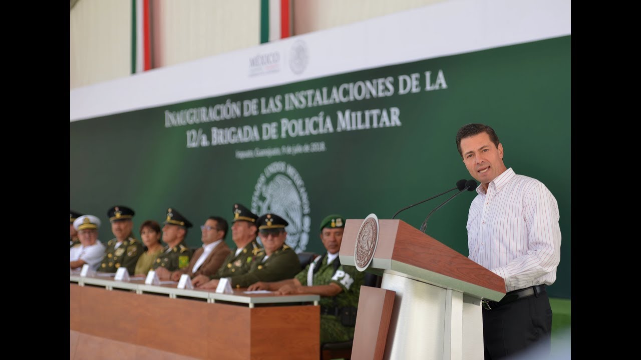 Inauguración de la 12/a. Brigada de Policía Militar y su Unidad Habitacional