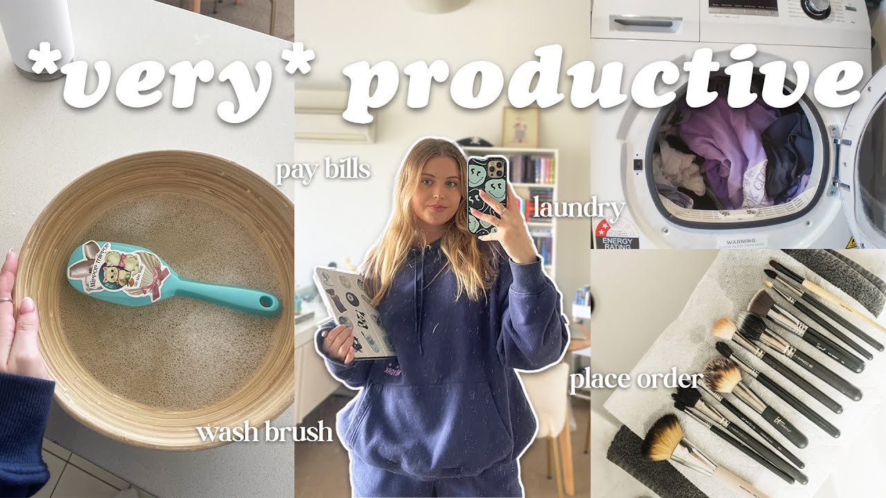 tackling EVERY TASK I've been procrastinating (& getting my sh*t together) as a lazy girl