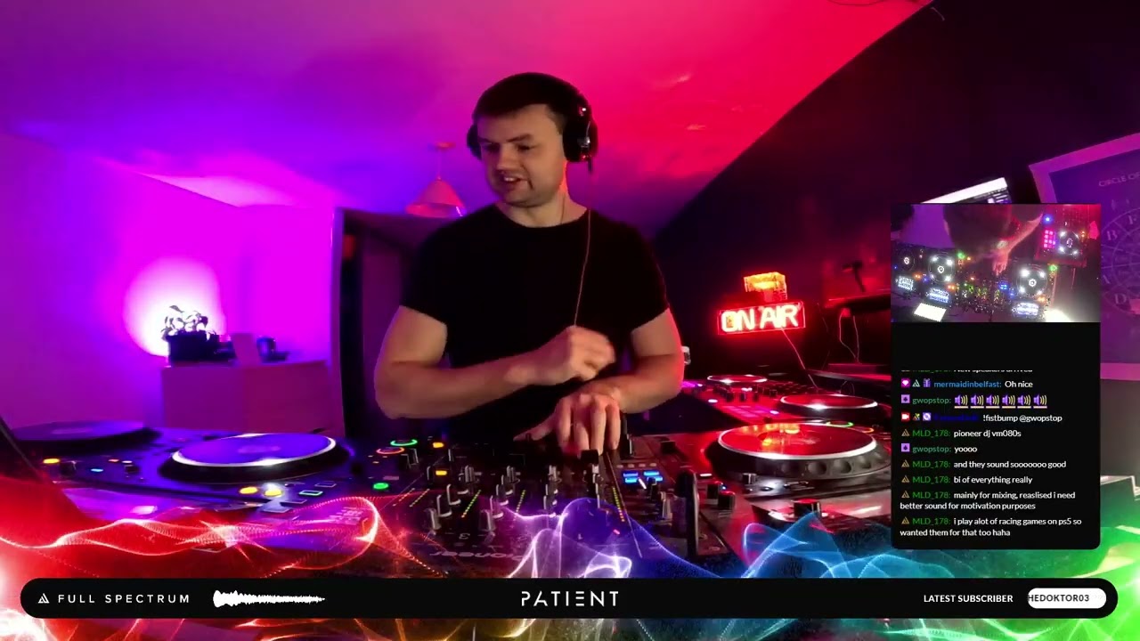 3HRS OF FRESH NON STOP DRUM AND BASS (Patient Full Spectrum 124)