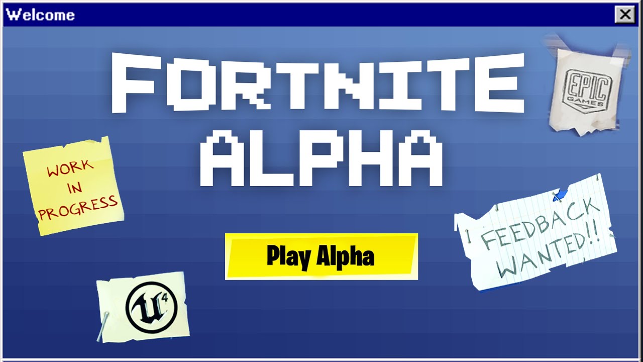 Loading into LEAKED Fortnite ALPHA Build... (2014 Fortnite Gameplay)