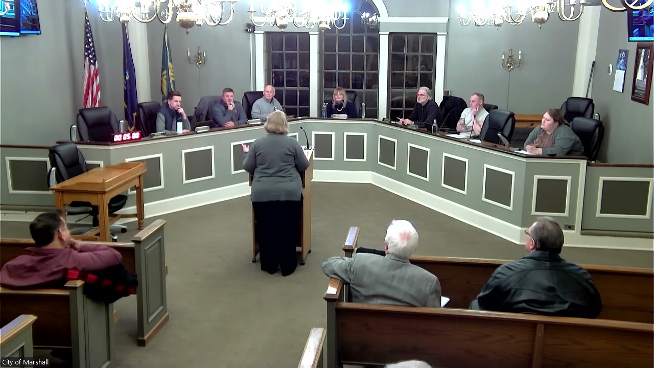 January 8, 2025 Marshall Planning Commission Meeting