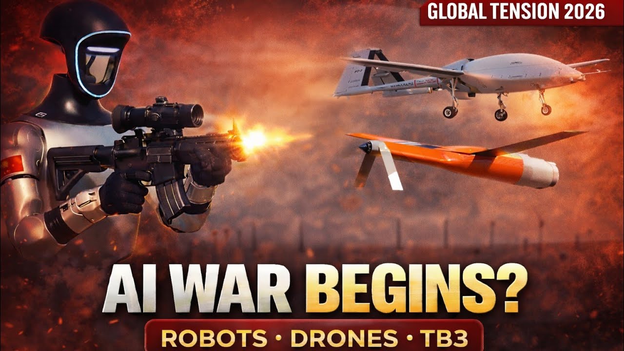 China’s Armed Robots Shock the World | Taiwan Deploys Altius-600M Drones | Turkey TB3 Drones Flying