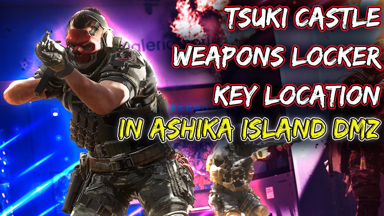 🔑🔐 Tsuki Castle Weapons Locker Key Location in Ashika Island DMZ in Call of Duty Modern Warfare II