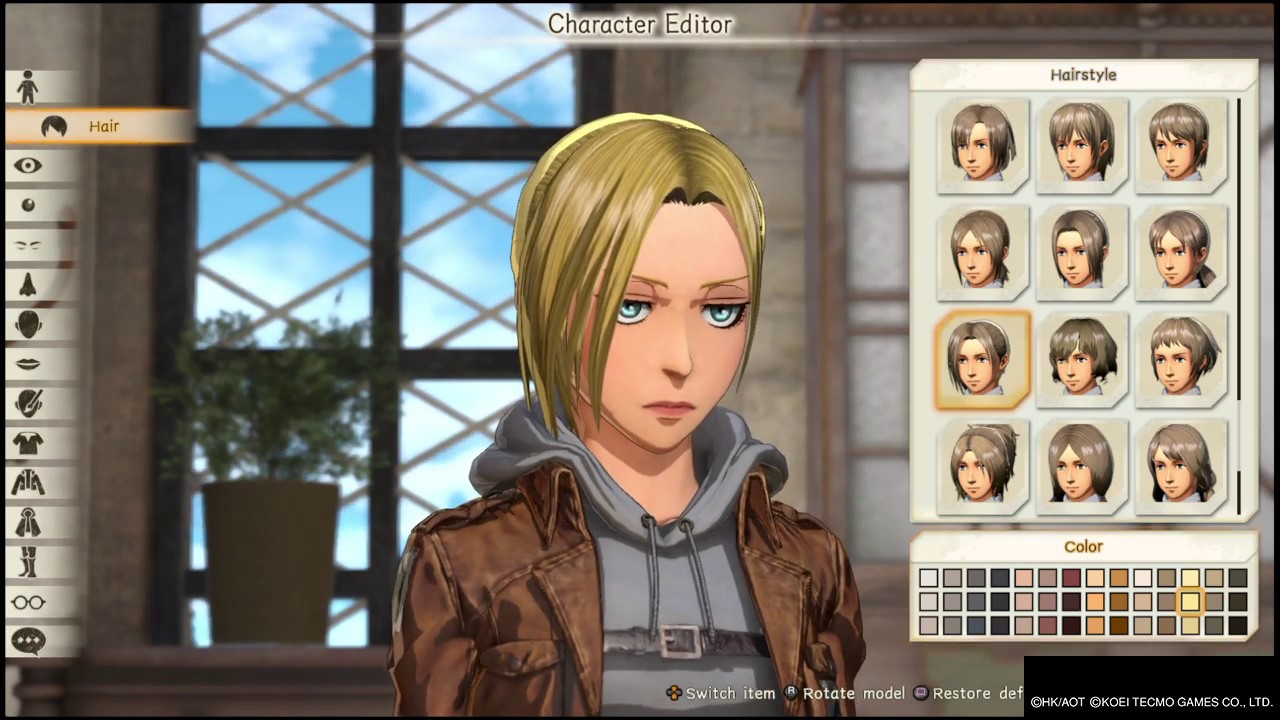 Attack On Titan 2 - How to make Annie Leonhart