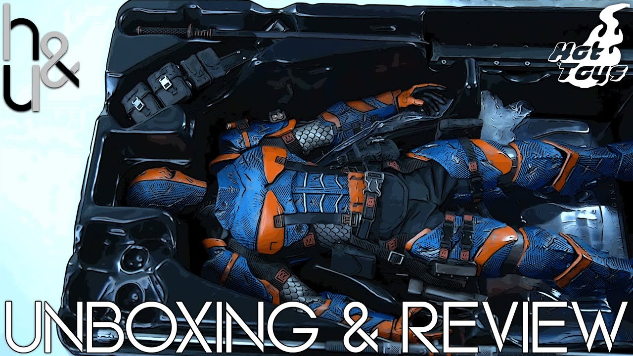 Hot Toys Deathstroke Arkham Origins Unboxing, Review & Poses | H&U