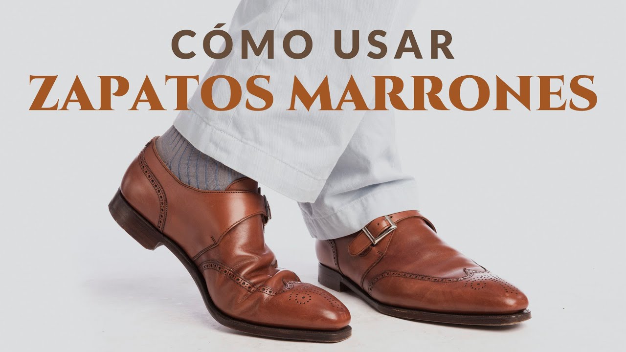 Cómo usar bien los zapatos color marrón