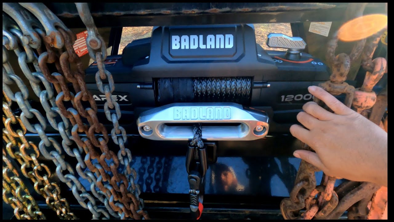 НАКОНЕЦ-ТО добавил БОЛЬШУЮ лебедку к 40-футовому трейлеру Hotshot 💪 #badlands #apex #winch