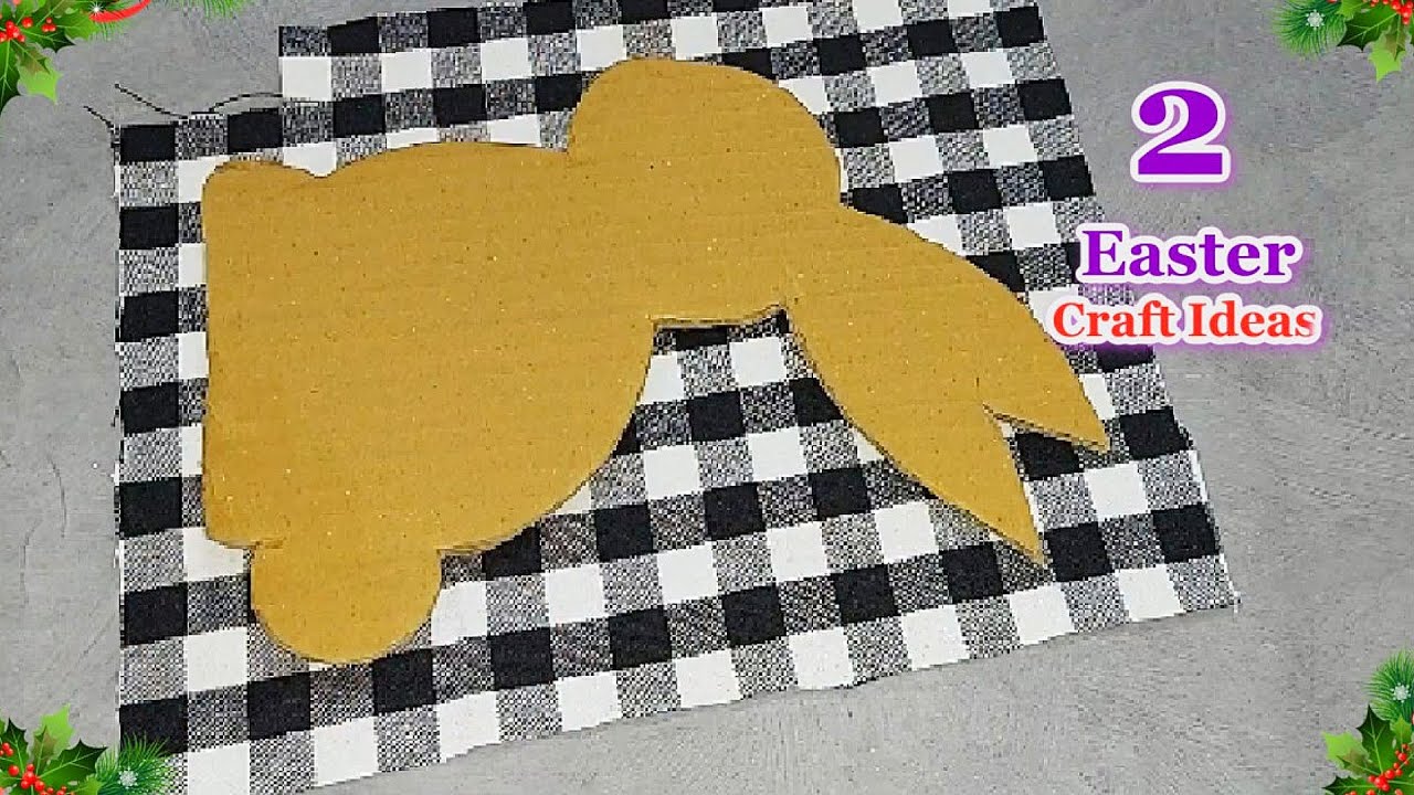 2 Easter Decoration idea with simple materials | DIY Easy Easter craft idea🐰27