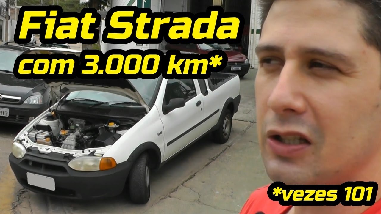 Vc não vai acreditar na km dessa Fiat Strada // Caçador de Carros