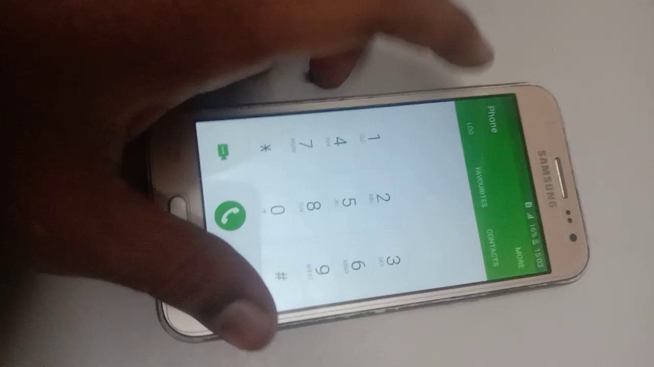 Samsung j2 jio sim not work