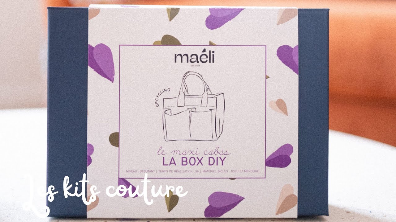 Tuto vidéo montage du maxi cabas - Maéli
