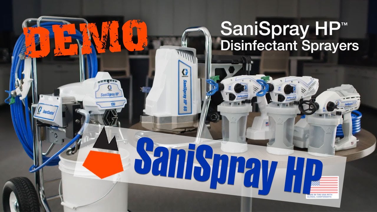 Graco SaniSpray HP Disinfectant Sprayers