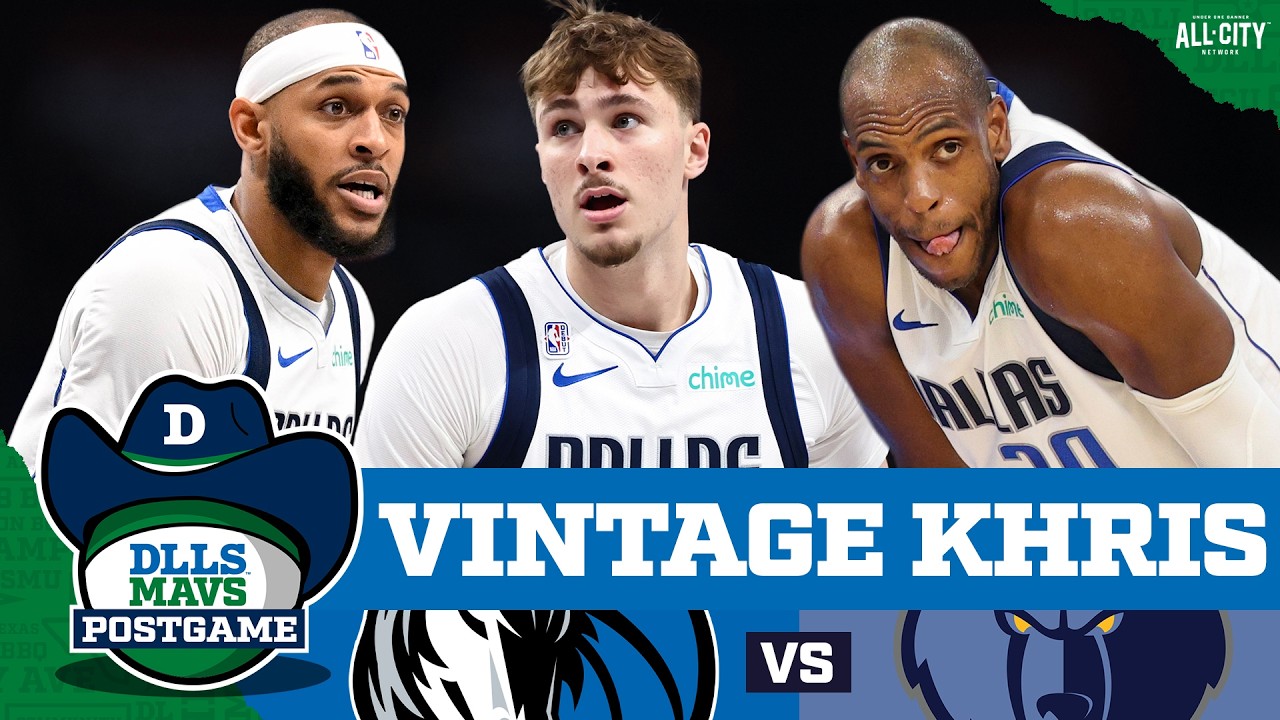 Khris Middleton GOES OFF In Dallas Mavericks Win Vs. Grizzlies | DLLS MAVS POSTGAME