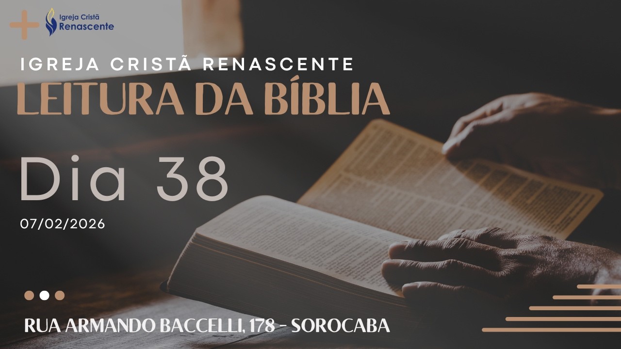 Leitura Biblica anual - 38/365