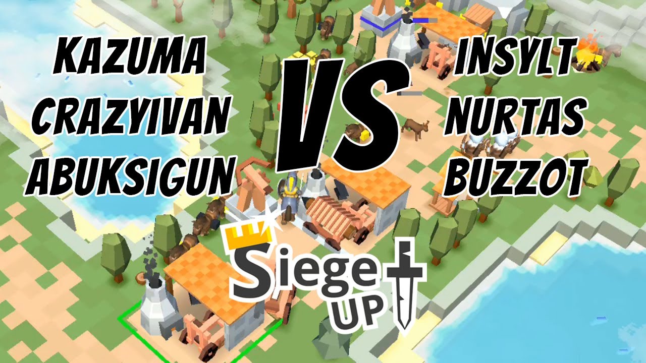 3v3 Game on Golden Hills with Siege Up community