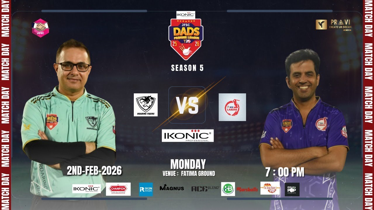 NIS LAKERS VS GE ROARING TIGERS | JFSC DADS PREMIER LEAGUE SEASON 5