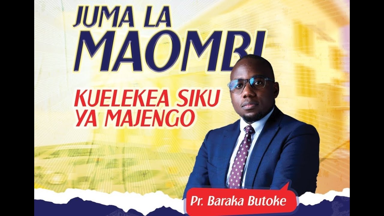 🔴#LIVE : ALHAMISI || JUMA LA MAOMBI LA MAJENGO || PR BARAKA BUTOKE
