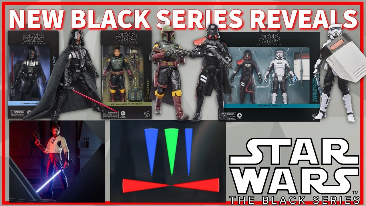 ОГРОМНЫЕ анонсы Black Series! Боба Фетт, Кайл Катарн, Дарт Вейдер и другие!