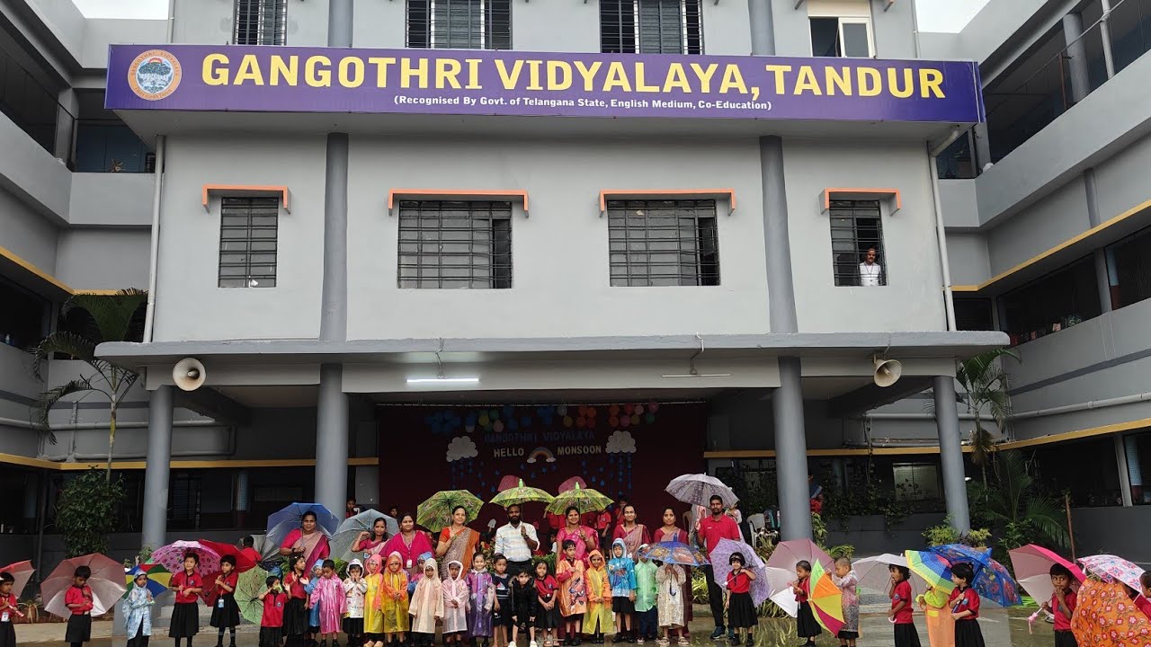 # Monsoon#@Gangothrividyalaya    #Pre primary #Hello Monsoon#Monsoon  Day Celebrations#