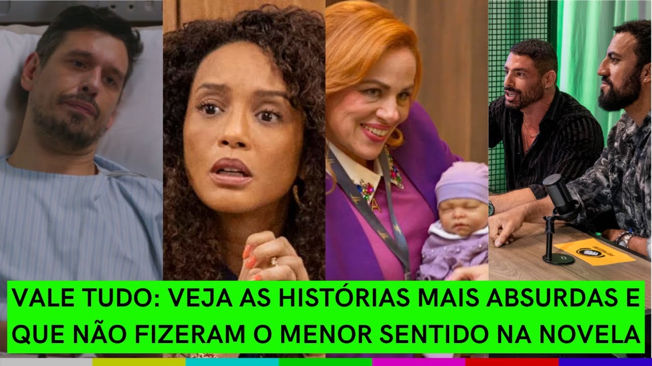 VALE TUDO | Veja as tramas mais BIZARRAS e SEM NOÇÃO criadas pela autora do remake