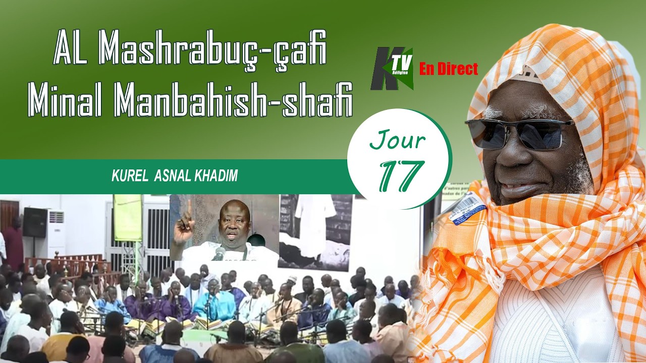 EN DIRECT: Prestation Kourel Nuru Dareyni Tivaoune Mashrabuç- çâfî Jour17 Ramadan 2026 Camaseye Ktv