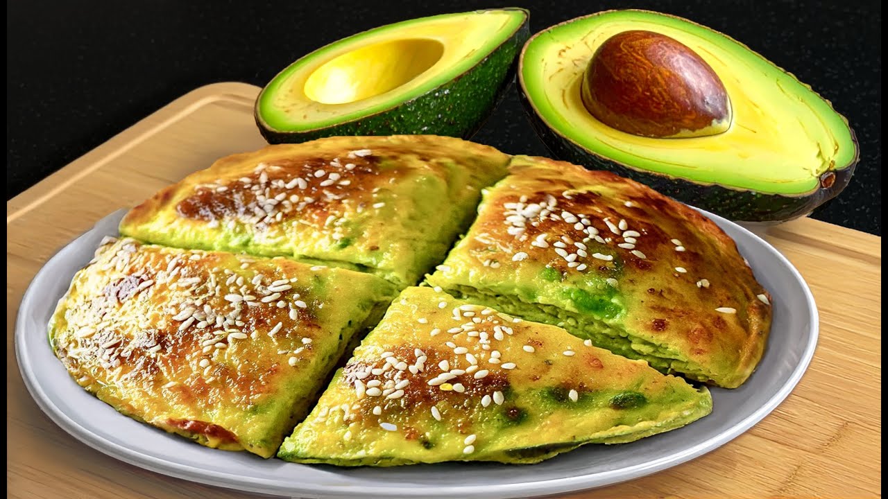 Gesundes Keto Avocado-Brot in 5 Minuten! Leckerer als Pizza! Kein Öl!