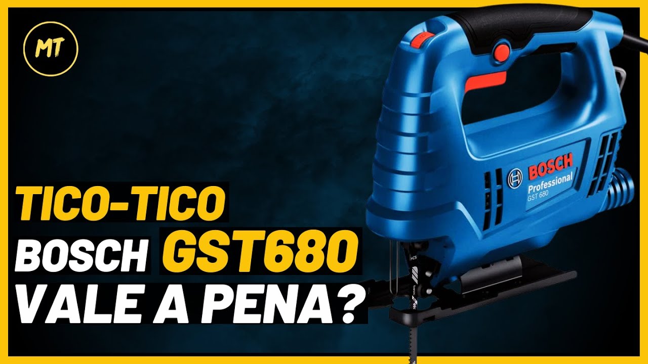 Análise Completa Serra Tico-Tico Bosch GST680 | Testes de Desempenho e Comparação com a GST650!