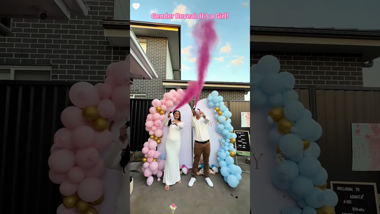 It&rsquo;s a girl!🥹 🥰 #love #youngcouple #surprised #fyp #genderreveal