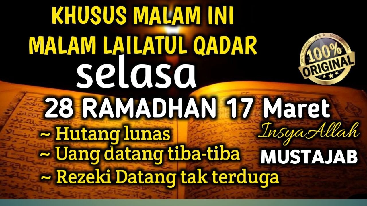 kunfayakun Putar Ayat ini Di Bulan Ramadhan Segala Hajad Dikabulkan Rezeki datang Dari Segala Arah 🤲