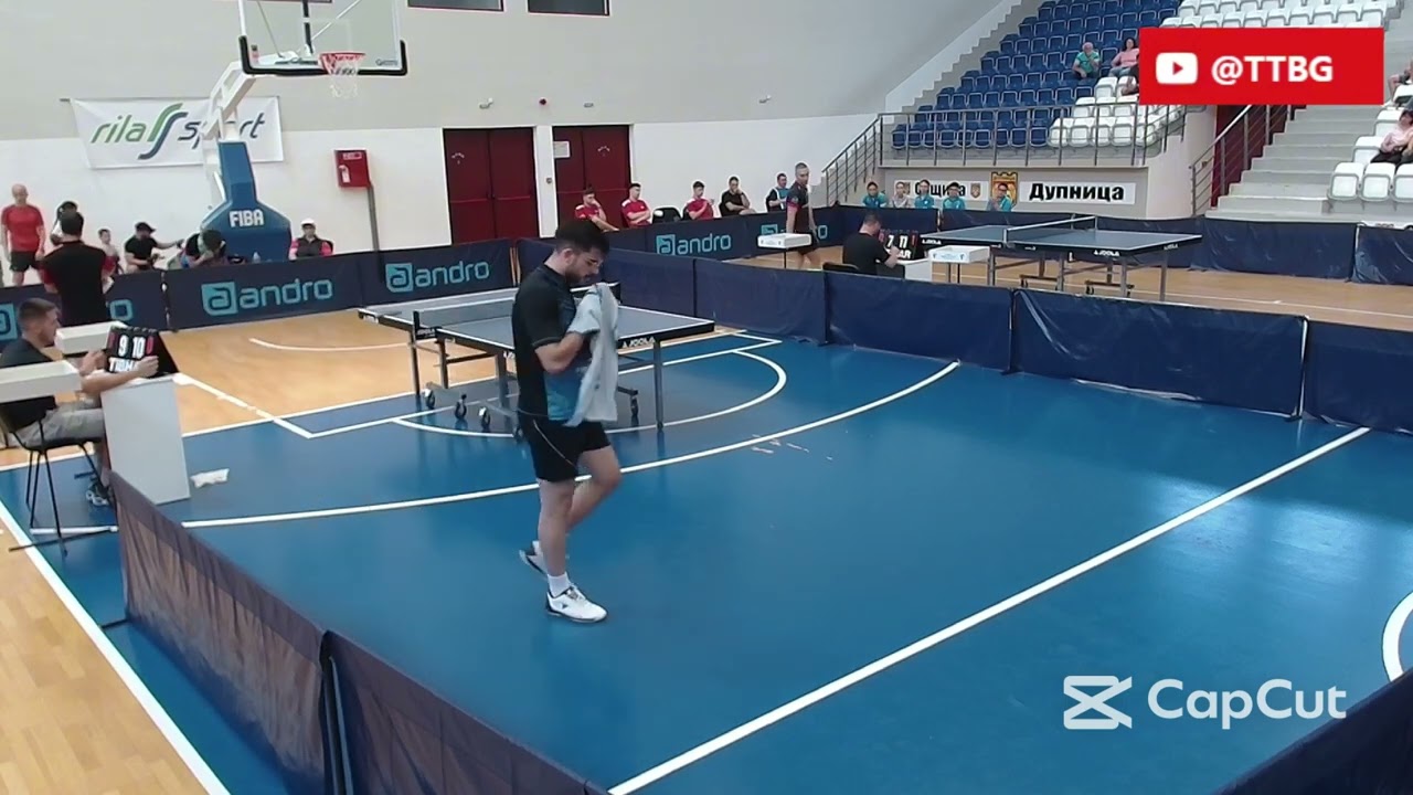 Daniel Gaybakian Bulgaria - Manhani Humberto Brasil Table Tennis Super League
