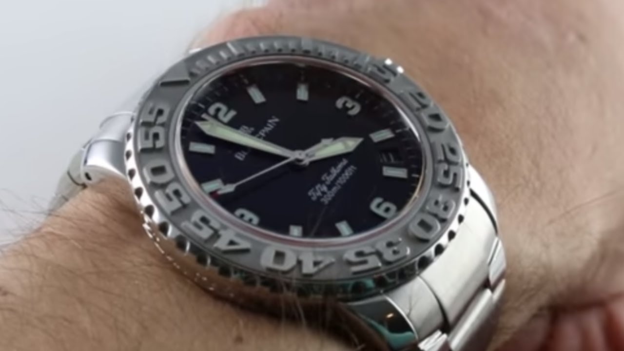 Pre-Owned Blancpain Fifty Fathoms 2200-1130-71 Luxury Watch Review