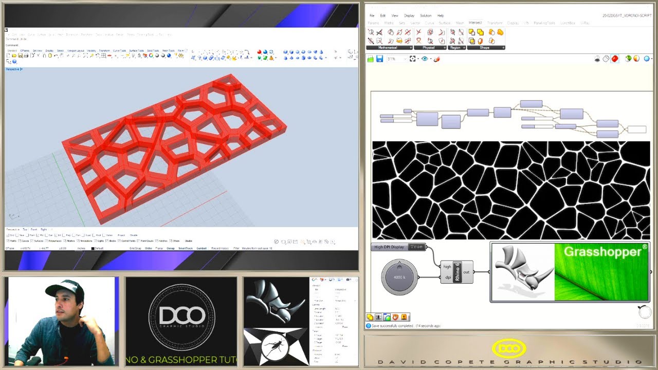 Rhino Grasshopper Voronoi