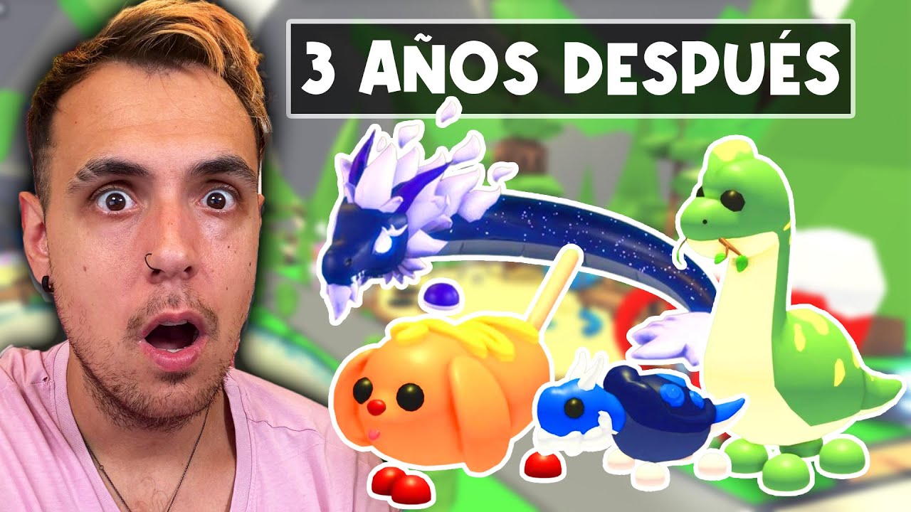 REGRESÉ A ADOPT ME ROBLOX 3 AÑOS DESPUÉS...