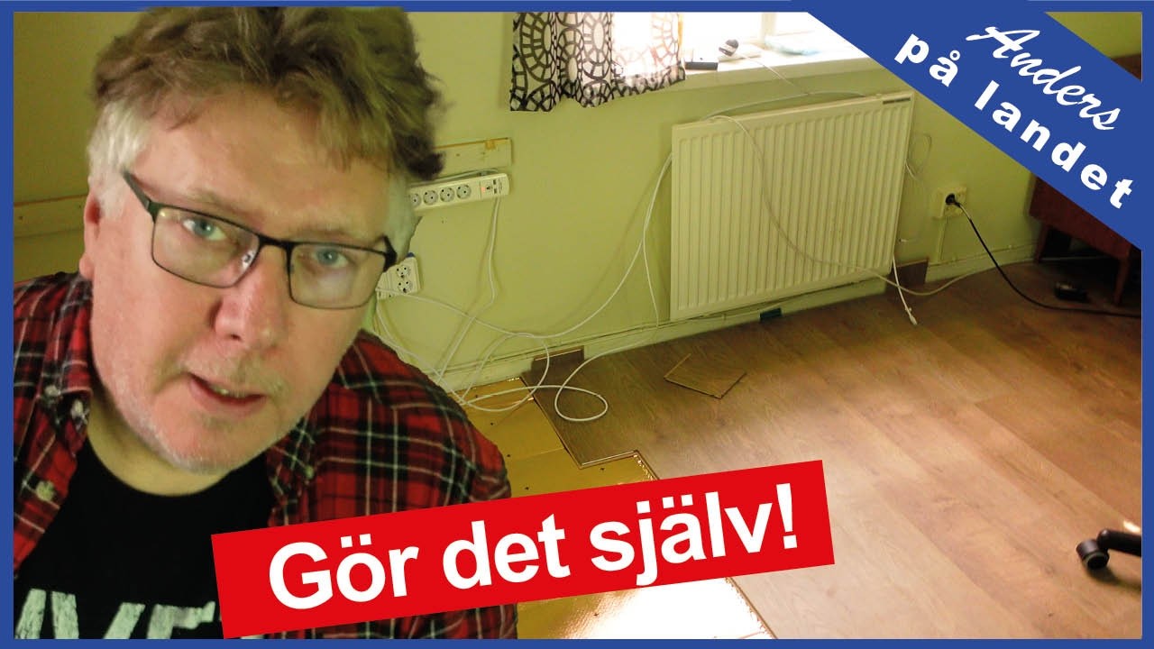 Lägga klickgolv kräver ingen yrkesskicklighet