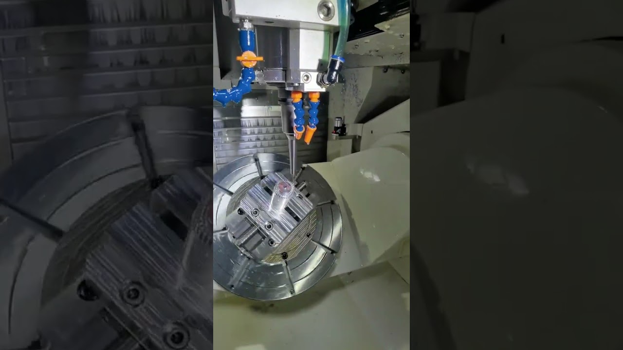 CNC custom Machined titanium machining parts Factory CNC machining 5 axis CNC machining service CN