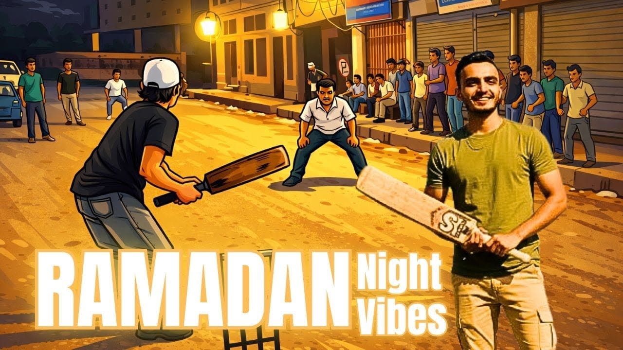 Ramadan Night Cricket | Sehri Se Pehle Match Ka Junoon 🌙🏏